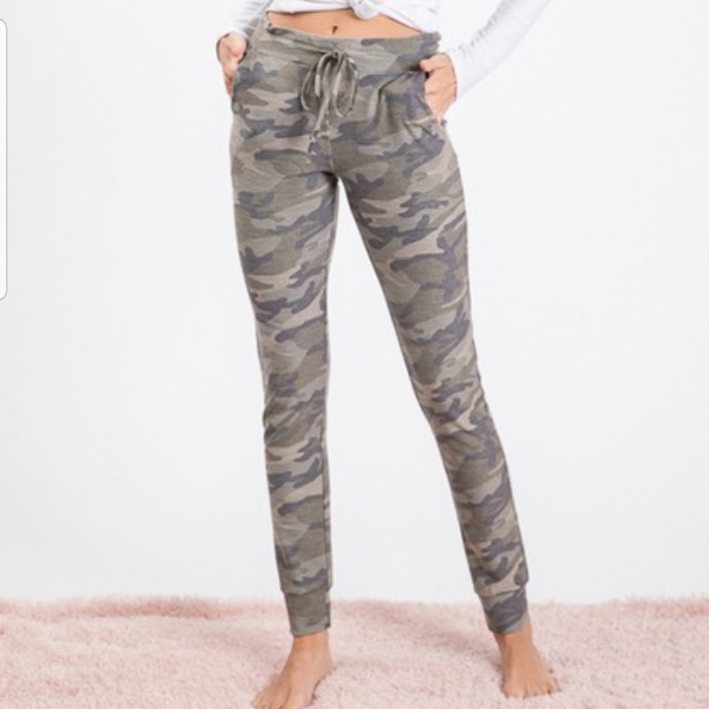 SOLD  New Camo Lounge Joggers